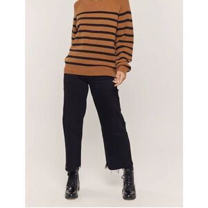 TRN Frayed Hem Wide Leg Jeans 24